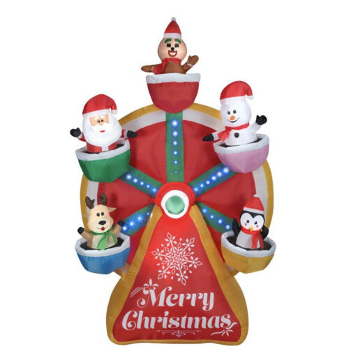 Animated Ferris Wheel Christmas Inflatable